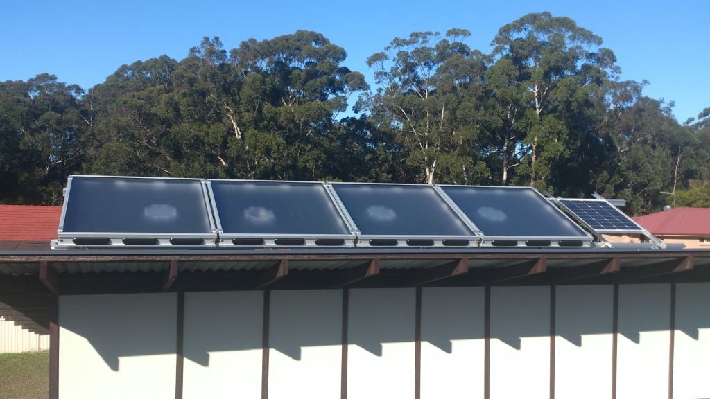 Solar Air Module Solar Air Module Installed